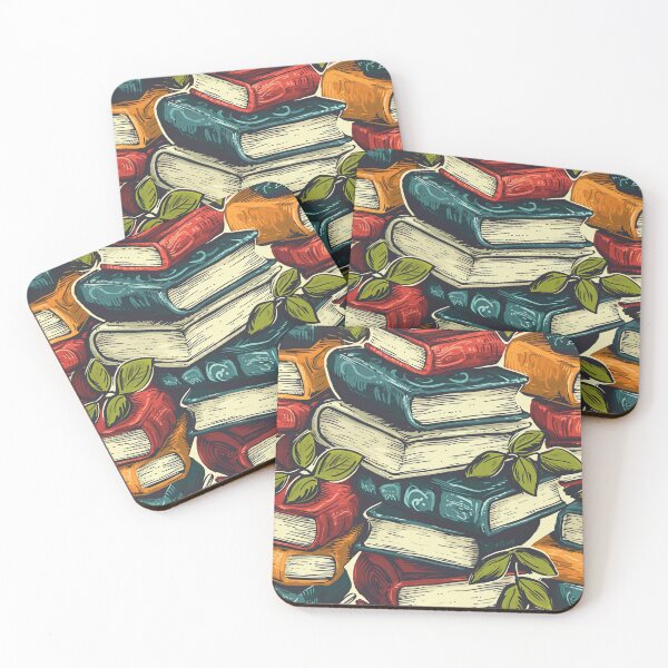 Item preview, Book Aesthetic, Abstract Doodle Books Pattern designed and sold by Desfix.