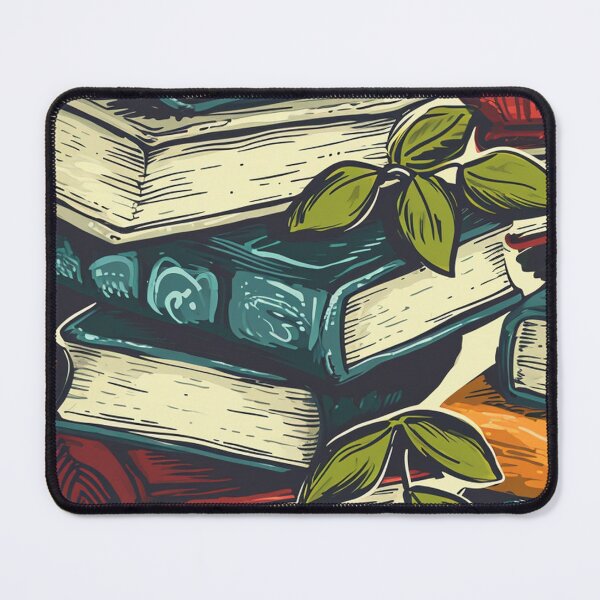Item preview, Book Aesthetic, Abstract Doodle Books Pattern designed and sold by Desfix.