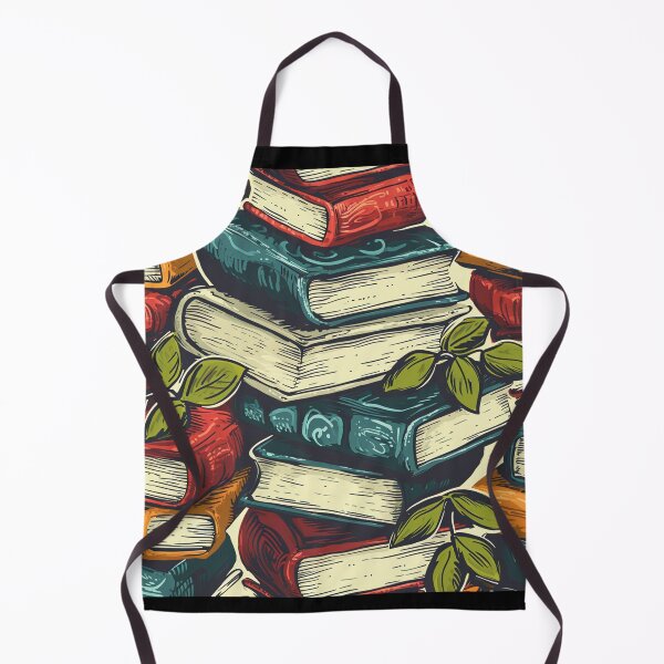 Item preview, Book Aesthetic, Abstract Doodle Books Pattern designed and sold by Desfix.