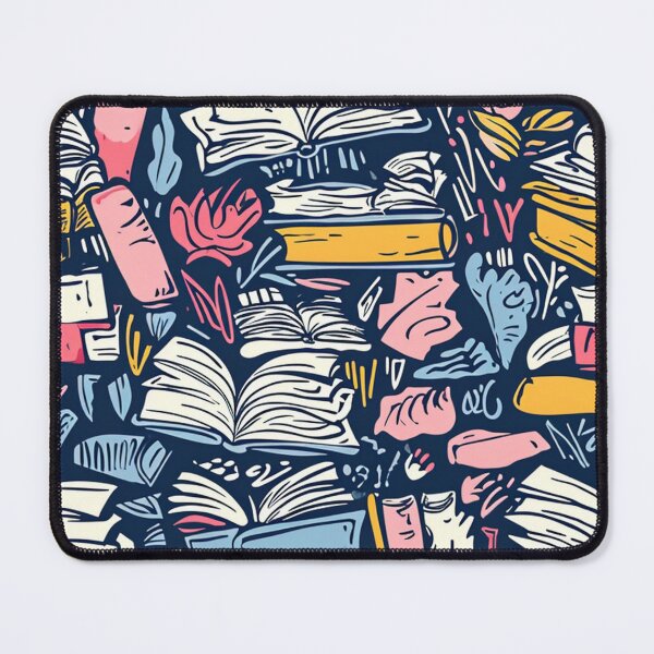 Item preview, Book Aesthetic, Abstract Doodle Books Pattern designed and sold by Desfix.