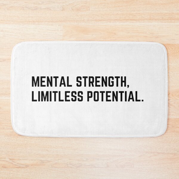 Item preview, Mental strength, limitless potential. designed and sold by Bananobanini.