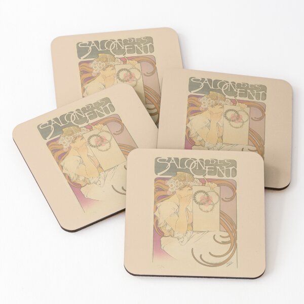Item preview, Salon des Cent (plain version), by Alphonse Mucha. HIGH DEFINITION designed and sold by MINDTHECHERRY.