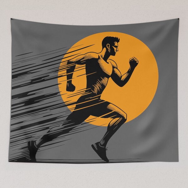 Item preview, Dynamic runner and sun designed and sold by coyoteink.
