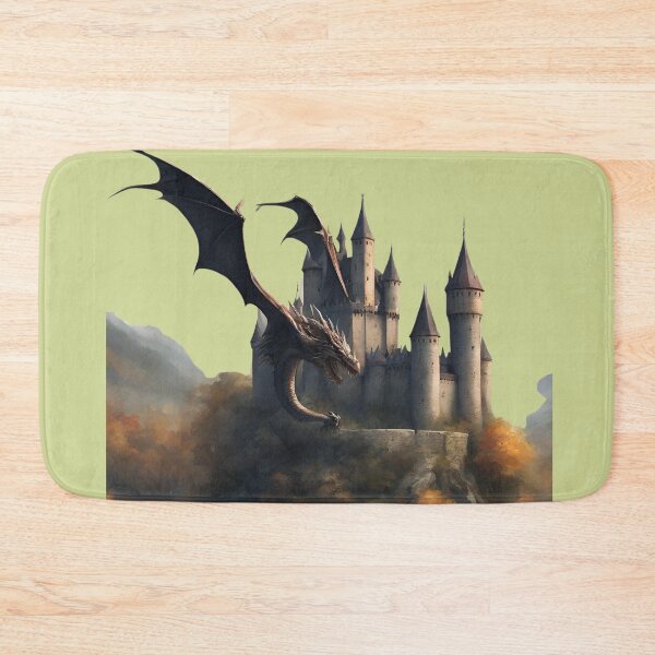 Item preview, gothic castle inhabited by a dragon designed and sold by LYDIA0304.