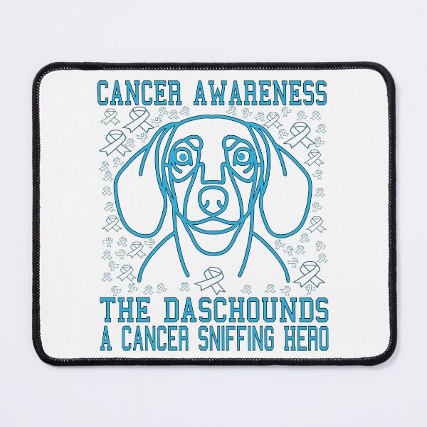 Item preview, THE DASCHOUNDS A CANCER SNIFFING HERO, CANCER AWARENESS designed and sold by Rejiboustarts.