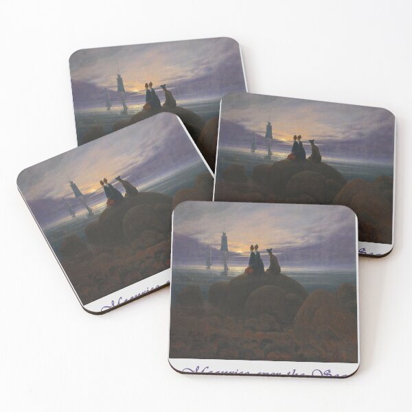 Item preview, Moonrise over the Sea - 1822 - Caspar David Friedrich designed and sold by THASSON.