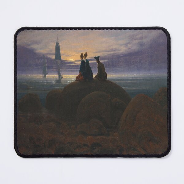 Item preview, Moonrise over the Sea - 1822 - Caspar David Friedrich designed and sold by THASSON.
