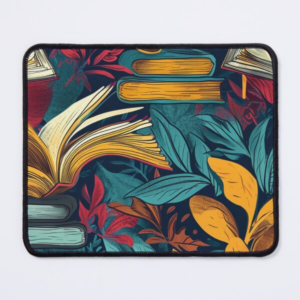 Item preview, Book Aesthetic, Abstract Doodle Books Pattern designed and sold by Desfix.