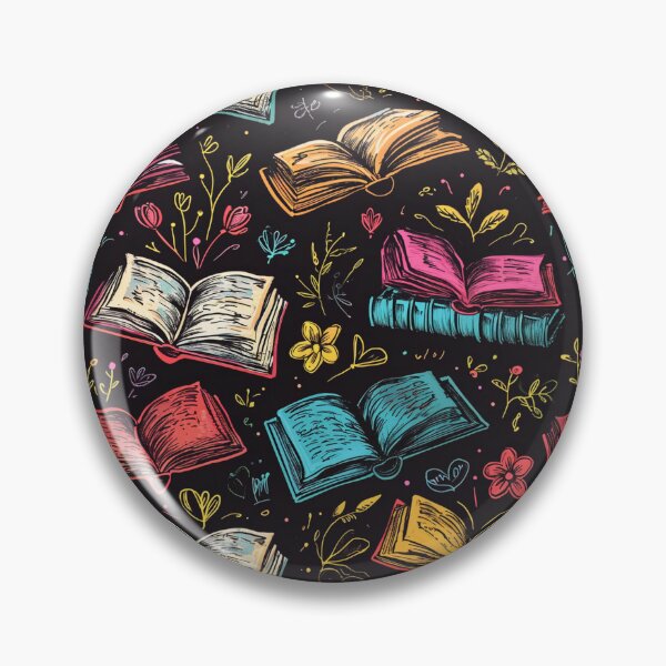 Item preview, Book Aesthetic, Abstract Doodle Books Pattern designed and sold by Desfix.