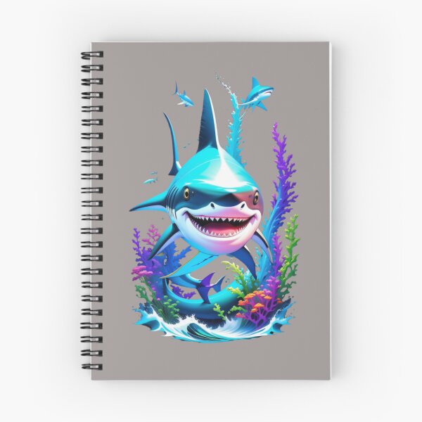 Item preview, Cartoon Shark Encounter designed and sold by Rell1970.