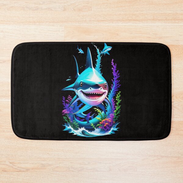 Item preview, Cartoon Shark Encounter designed and sold by Rell1970.