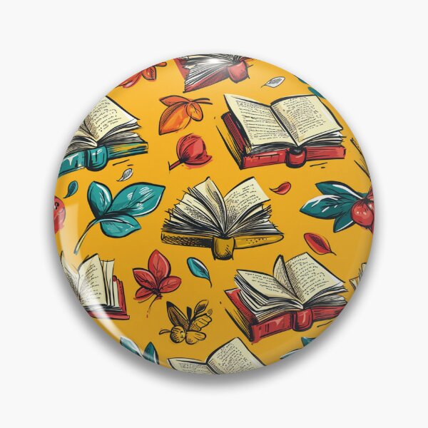 Item preview, Book Aesthetic, Abstract Doodle Books Pattern designed and sold by Desfix.