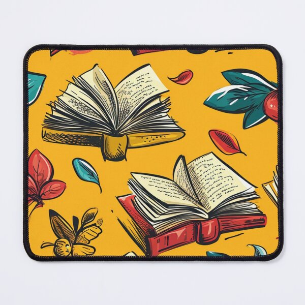 Item preview, Book Aesthetic, Abstract Doodle Books Pattern designed and sold by Desfix.