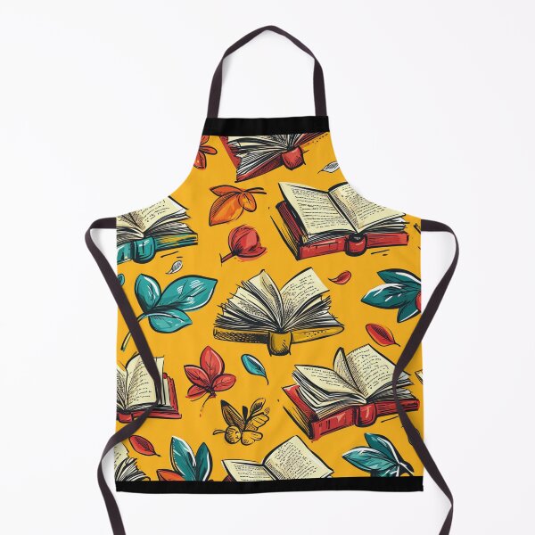 Item preview, Book Aesthetic, Abstract Doodle Books Pattern designed and sold by Desfix.