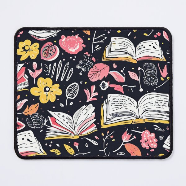 Item preview, Book Aesthetic, Abstract Doodle Books Pattern designed and sold by Desfix.