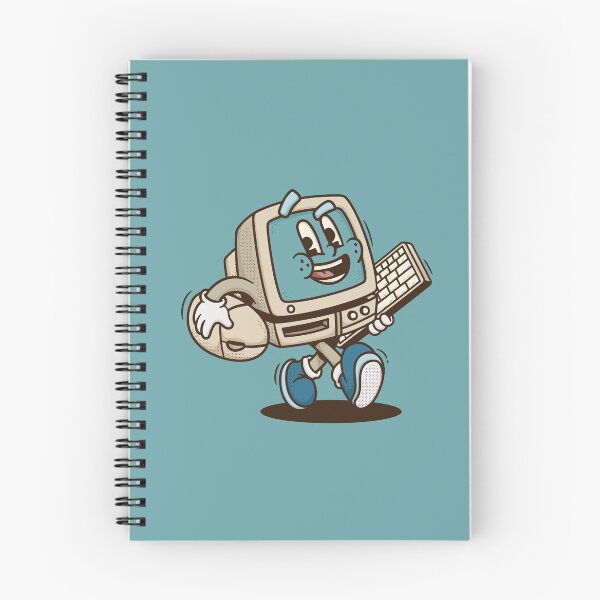 Item preview, Adorable Bytes: Cute Cartoon Vintage Computer Collection designed and sold by Wise-Geek.
