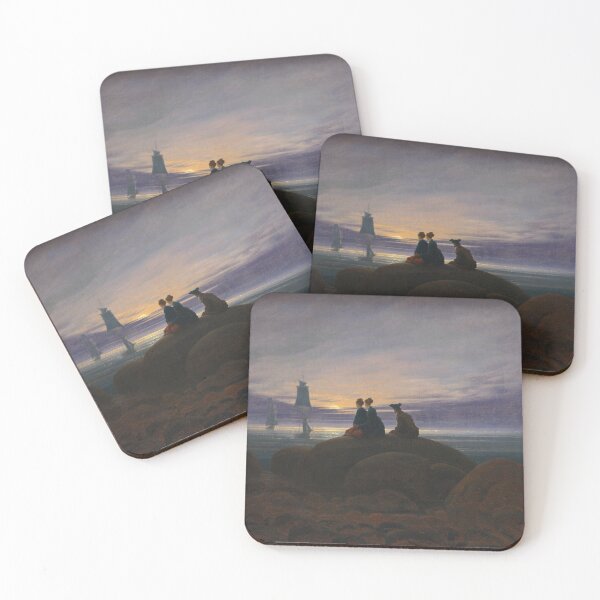 Item preview, Moonrise over the Sea - 1822 - Caspar David Friedrich designed and sold by THASSON.