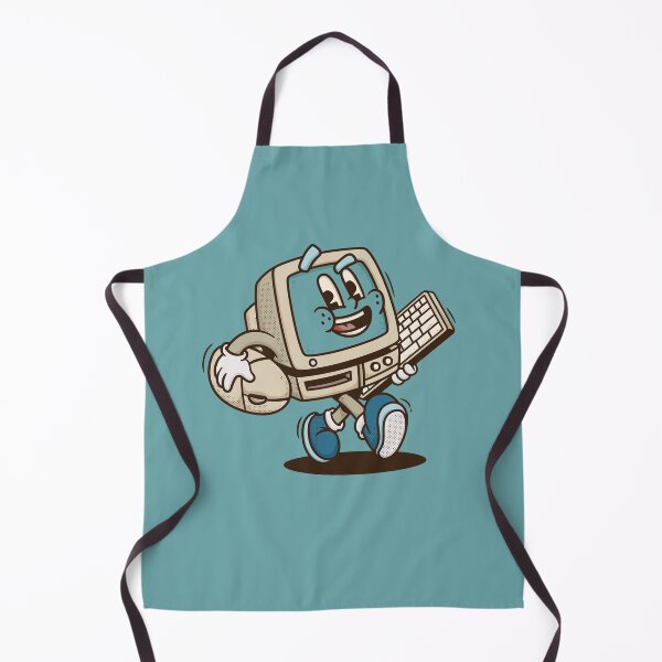 Item preview, Adorable Bytes: Cute Cartoon Vintage Computer Collection designed and sold by Wise-Geek.