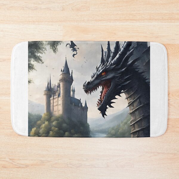 Item preview, gothic castle inhabited by a dragon designed and sold by LYDIA0304.