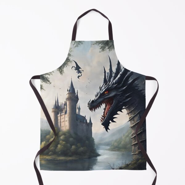 Item preview, gothic castle inhabited by a dragon designed and sold by LYDIA0304.