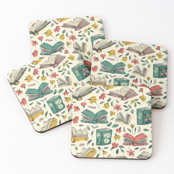 Item preview, Book Aesthetic, Abstract Doodle Books Pattern designed and sold by Desfix.