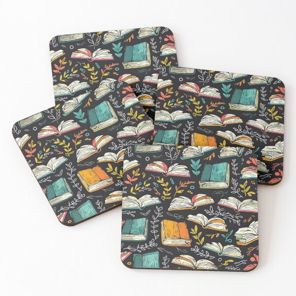 Item preview, Book Aesthetic, Abstract Doodle Books Pattern designed and sold by Desfix.