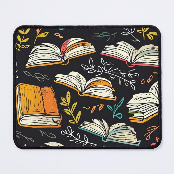 Item preview, Book Aesthetic, Abstract Doodle Books Pattern designed and sold by Desfix.