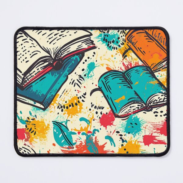 Item preview, Book Aesthetic, Abstract Doodle Books Pattern designed and sold by Desfix.