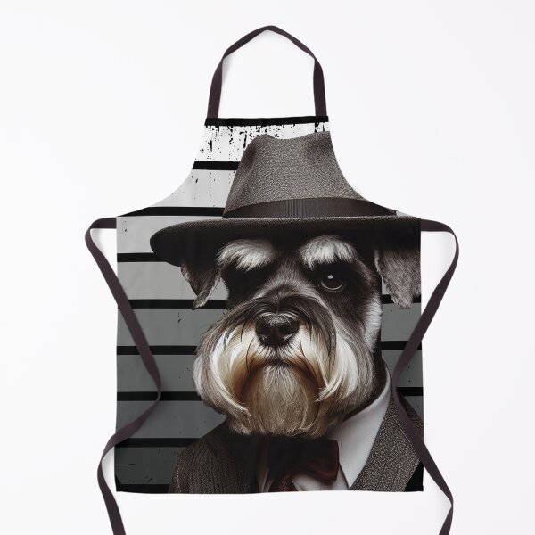 Item preview, Schnauzer like a gangster designed and sold by arkora-pl.