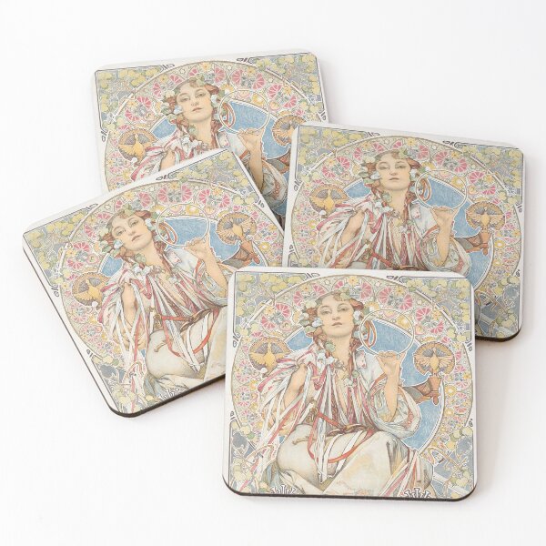 Item preview, Slavia, by Alphonse Mucha. HIGH DEFINITION designed and sold by MINDTHECHERRY.