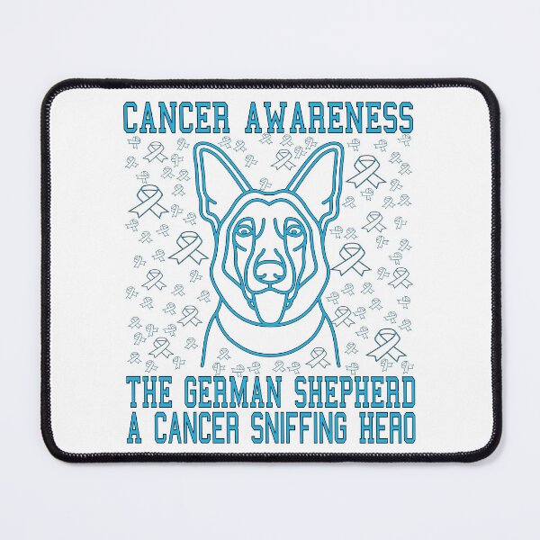 Item preview, THE GERMAN SHEPHERD A CANCER SNIFFING HERO, CANCER AWARENESS designed and sold by Rejiboustarts.