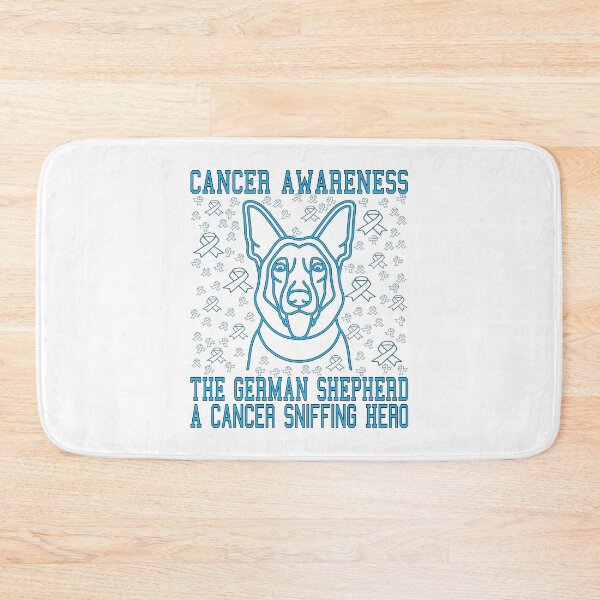Item preview, THE GERMAN SHEPHERD A CANCER SNIFFING HERO, CANCER AWARENESS designed and sold by Rejiboustarts.
