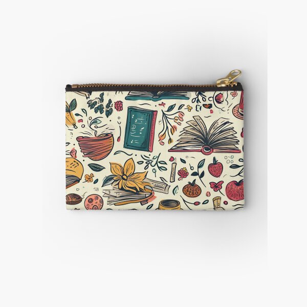 Item preview, Book Aesthetic, Abstract Doodle Books Pattern designed and sold by Desfix.