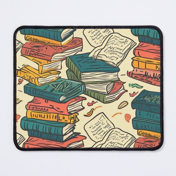 Item preview, Book Aesthetic, Abstract Doodle Books Pattern designed and sold by Desfix.