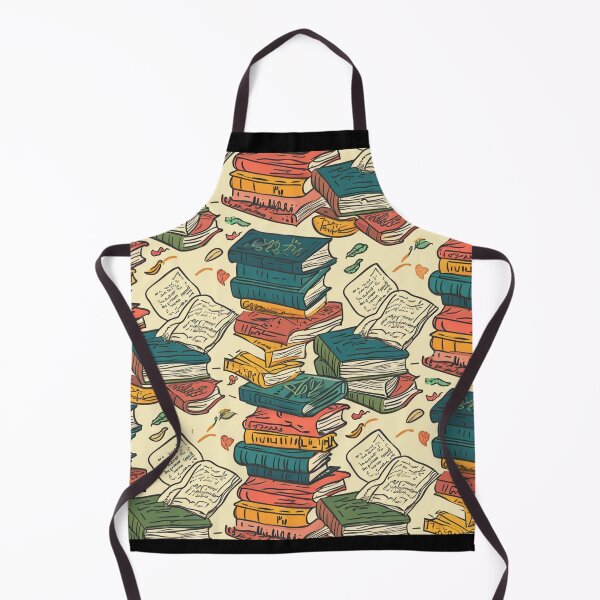 Item preview, Book Aesthetic, Abstract Doodle Books Pattern designed and sold by Desfix.
