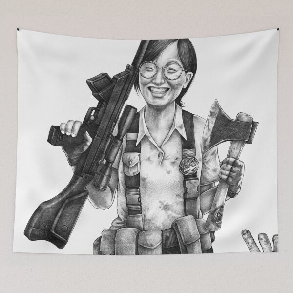 Item preview, Ashley Certified Zombie Killer designed and sold by slothstudio.