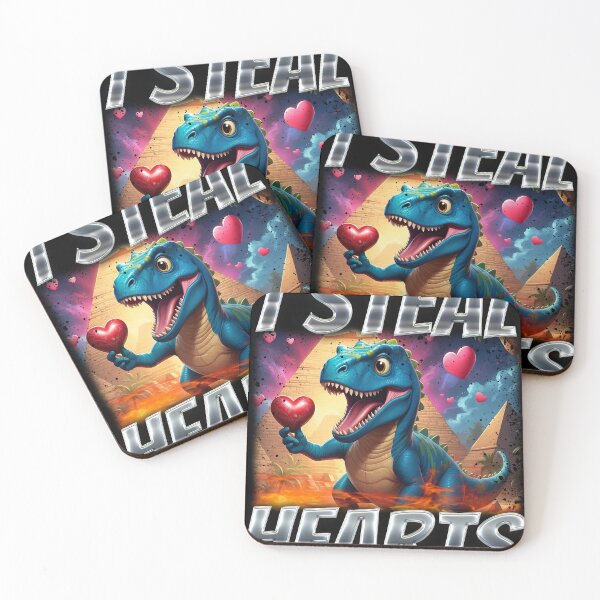 Item preview, I Steal Hearts Dinosaur designed and sold by mpsobject.