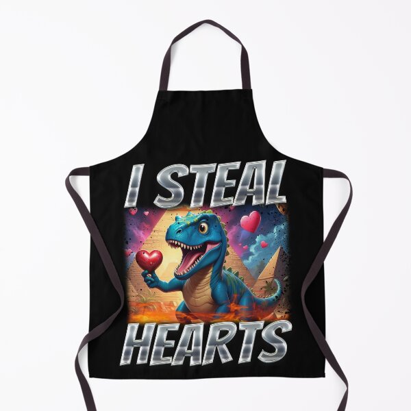 Item preview, I Steal Hearts Dinosaur designed and sold by mpsobject.