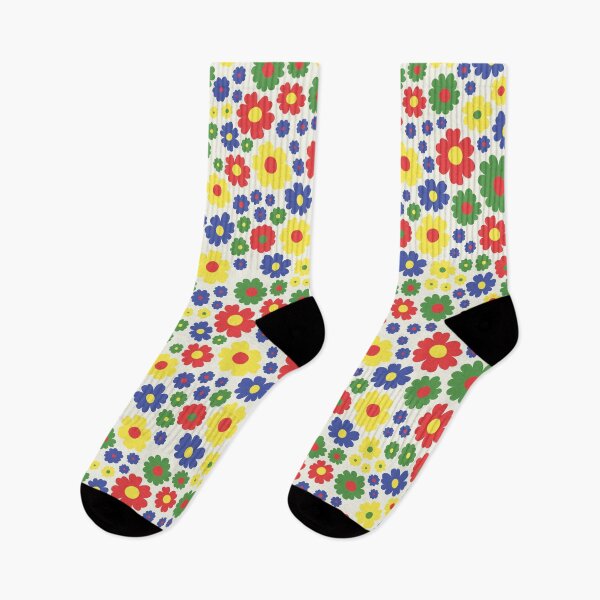 Artikelvorschau, GROOVY RETRO FLOWER POWER GIRLY 70ER UND 60ER JAHRE STIL GRUNDFARBE WEISS entworfen und verkauft von blomastudios.