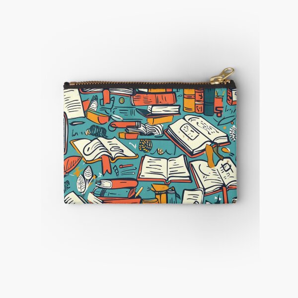 Item preview, Book Aesthetic, Abstract Doodle Books Pattern designed and sold by Desfix.
