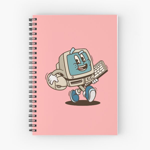 Item preview, Adorable Bytes: Cute Cartoon Vintage Computer Collection designed and sold by Wise-Geek.