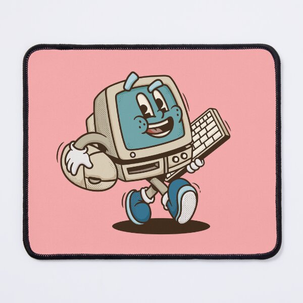 Item preview, Adorable Bytes: Cute Cartoon Vintage Computer Collection designed and sold by Wise-Geek.
