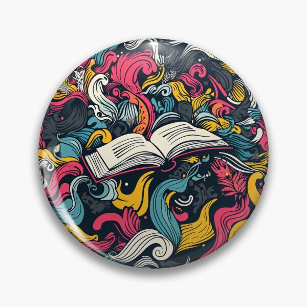 Item preview, Book Aesthetic, Abstract Doodle Books Pattern designed and sold by Desfix.