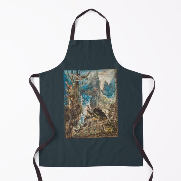 Item preview, The Many-Headed Dragon and the Many-Tailed Dragon by Gustave Moreau designed and sold by Amanda1775.