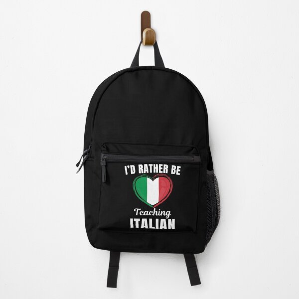 Item preview, I'd rather be teaching Italian, funny Italian language learning or speaking teacher or professor quote or saying designed and sold by NBSStore.