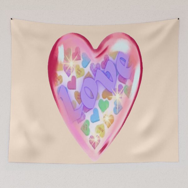Item preview, Love Heart Sweets, Cute Lettering Design , Bee Mine For Valentine, Everyday My Valentine, you will live on in my heart designed and sold by Adri Barnard.