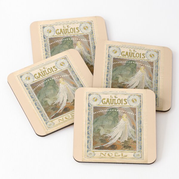 Item preview, Le Gaulois Magazine cover, by Alphonse Mucha. HIGH DEFINITION designed and sold by MINDTHECHERRY.