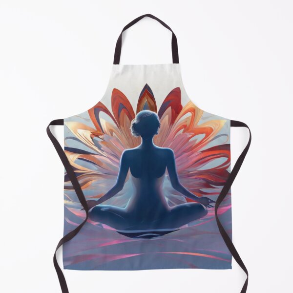 Item preview, Yoga lotus position purple glow designed and sold by bonjourmadame4.