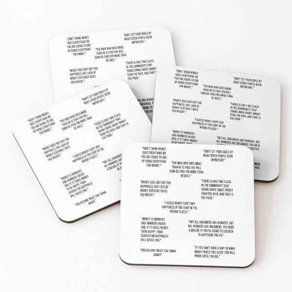 Item preview, Collection of Money Finance Quotes designed and sold by RareLoot19.