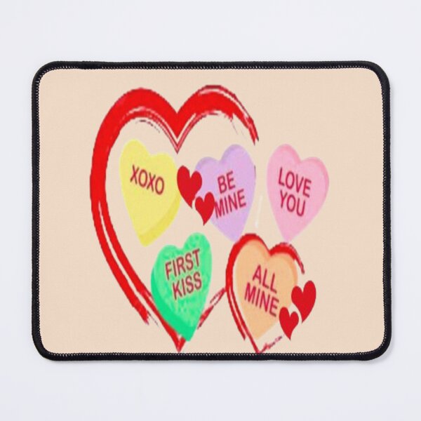 Item preview, Love Sweets and Heart, Cute Lettering Design , Bee Mine For Valentine, Everyday My Valentine, you will live on in my heart designed and sold by Adri Barnard.